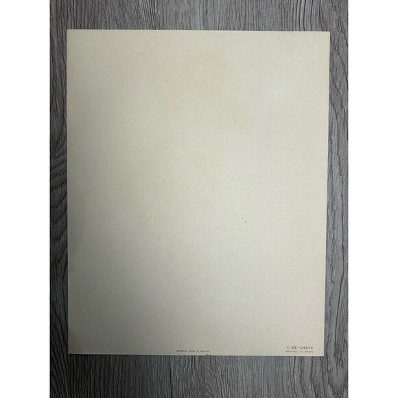 Set Of 2 Vintage Constanza Prints Child With Lamb & Child With Shoes MCM Spain - Picture 5 of 13